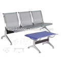 Три кресла без подлокотника для коммерческого использования, Для офиса / больницы, Отделка подлокотником и ногами из алюминия (KS3T-3)